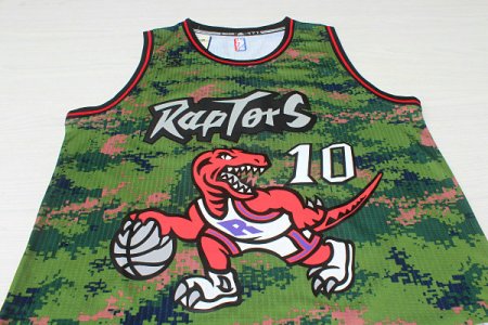 Maillot De Basket Toronto Raptors Demar DeRozan 10 Big Dragon Camouflage